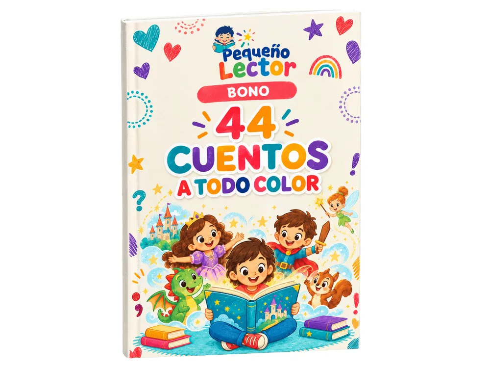IMAGEN: mockup del bonus 6 de 6 — 44 cuentos ilustrados a todo color
